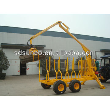 SD SUNCO 3T Timber Loader with Crane Combined with Tractor with CE Certificate in China sell worldwide